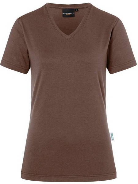 Μπλούζα T-shirt γυναικεία συνθετική καφέ Casual-Flair