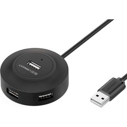 Ugreen CR106 USB Hub 2.0 USB-A με 4 Θύρες USB-A