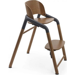 Bugaboo Καρεκλάκι Φαγητού Ξύλινο Giraffe Warm Wood-Grey