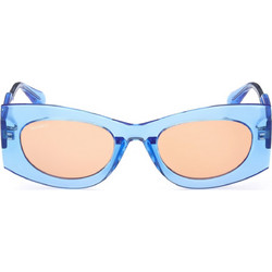 Max & Co CO0068 84E Γυναικεία Γυαλιά Ηλίου Οβάλ Κοκάλινα Μπλε με Καφέ Polarized Φακό