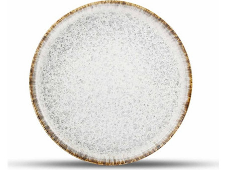 Πιάτο stoneware ρηχό κρεμ 22 εκατ. Studio Urban