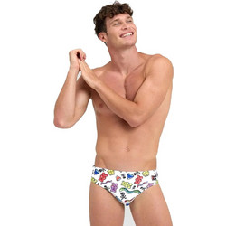 Arena Crazy Gummy Brief Αθλητικό Ανδρικό Μαγιό Σλιπ Πολύχρωμο 006386-105