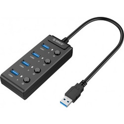 Orico W9PH4-U3 USB Hub 3.0 USB-A με 4 Θύρες USB-A