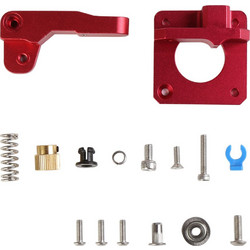 Creality 3D Printer Red Metal Extruder Kit (Ender-3, Ender-3 Pro, Ender-3S, Ender-3 V2, Ender-3 Max, CR-10, CR-10S) - 4001020011