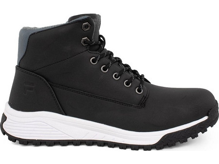 Fila Lance XXI Ανδρικά Μποτάκια Δερμάτινα Ανθρακί με Γούνα FFM0169-83167