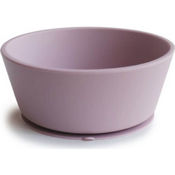 Mushie Μπολ Σιλικόνης με Βεντούζα Soft Lilac