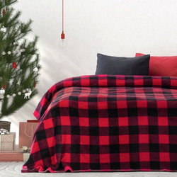 Κουβέρτα Fleece Υπέρδιπλη Jolly Kocoon Κόκκινο 220x240