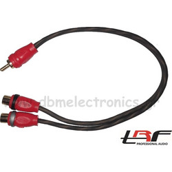 TRF RCA L1M2F Διακλαδωτής RCA 2 Θηλυκά Σε 1 Αρσενικό