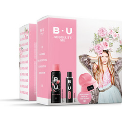 B.U. Absolute Me Eau de Toilette 50ml + Deodorant 150ml + Beanie