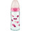 Nuk First Choice+ Γυάλινο Μπιμπερό με Θηλή Σιλικόνης κατά των Κολικών 0-6m Πουλάκια Pink 240ml