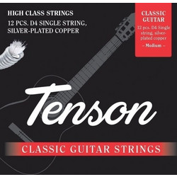Gewa Pure Σετ 6 Χορδές Κλασικής Κιθάρας Silver Plated Copper Normal Tension