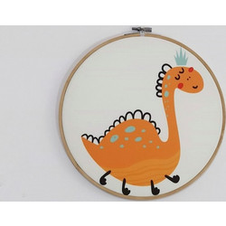 Τελαράκια Δεινόσαυρος Πορτοκαλί Dino