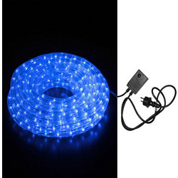 Φωτοσωλήνας led στρογγυλός μπλε φως 10m 3W/m σε συσκευασία πλήρης με μηχανισμό - 30-261040