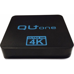 Δέκτης IPTV QU+ ONE 4k HEVC Multimedia Player Stalker Middleware KODI Xtream Code Android 6.0 (4IN1) - TR-02052