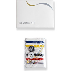 Σετ ραπτικής - sewing kit διατίθεται σε πολυτελή συσκευασία χρώματος λευκό