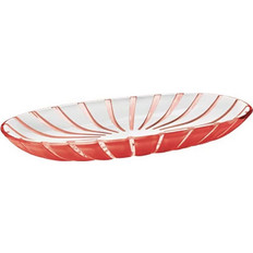 Πιατέλα Σερβιρίσματος Grace 27970065 Οβάλ 38Χ19 Red Guzzini Acrylic