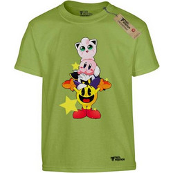 Takeposition Pacman Join Us Παιδικό T-Shirt Κοντομάνικο Lime 806-1285-13