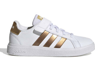 Adidas Grand Court 2.0 EL Παιδικά Sneakers Λευκά GY2577