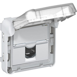 LEGRAND PLEXO Πριζα RJ45 FTP CAT6 Γκρι