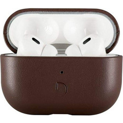 Θήκη Decoded Δερμάτινη για Apple AirPods PRO, PRO 2 - ΚΑΦΕ - D23APP2C1CHB