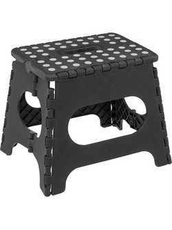 Πτυσσόμενο Σκαλοσκαμπό (33x26.7x27) F-V Footboard Black 133599