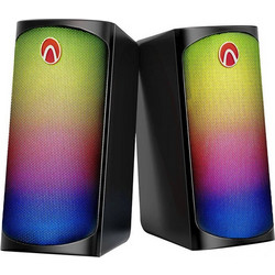 Blitzwolf AA-GCR3 Ηχεία Υπολογιστή 2.0 10W με Bluetooth & RGB Φωτισμό Black
