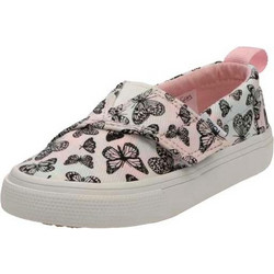 Alpargata Fenix Slip On Butterflies Tn Toms 10019589 Pink Ροζ