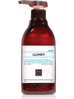 Saryna Key Pure Curl Control African Shea Therapy Conditioner για Όγκο & Επανόρθωση για Ξηρά & Σγουρά Μαλλιά 300ml