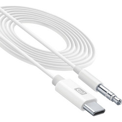 Καλώδιο δεδομένων Cellular Line Music Cable Usb-C to 3.5mm jack male 1m - White