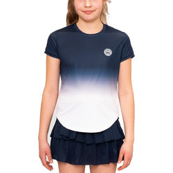 Bidi Badu Crew Gradiant Παιδικό T-Shirt Κοντομάνικο Λευκό Navy Μπλε G1620002-DBLWH