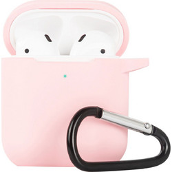 Sentio Θήκη Σιλικόνης για Airpods 2nd Gen Ροζ