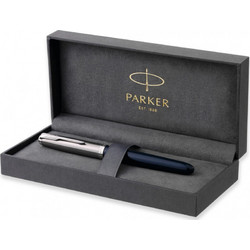 Parker 51 Core Πένα Γραφής Medium Μπλε από Ατσάλι με Μπλε ΜελάνιΚωδικός: 2123502