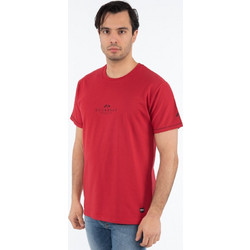 EVERBEST T-Shirt Λαιμόκοψη Με Στάμπα 222803Α KOKKINO ΚΟΚΚΙΝΟ