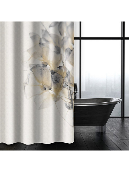 Κουρτίνα Μπάνιου 180X200 Saint Clair Des 118 Natural (180x200)