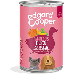 Edgard & Cooper Puppy Grain Free with Duck & Chicken 400gr
