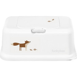 Funkybox Θήκη Για Μωρομάντηλα Funky Fox White