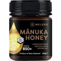Global Manuka Melora Manuka Honey Μέλι Μάνουκα Νέας Ζηλανδίας UMF 20+/MGO 850+ 250g