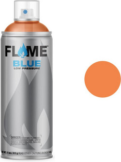 Flame Blue Σπρέι Βαφής Apricot Ματ 400ml