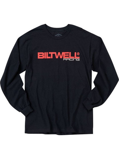 Μπλούζα Biltwell Spare Parts Long Sleeve T-Shirt Μαύρο