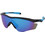 Oakley OO9343 21 Αθλητικά Γυαλιά Ηλίου Μάσκα Κοκάλινα Μαύρα με Μπλε Καθρέπτη Φακό