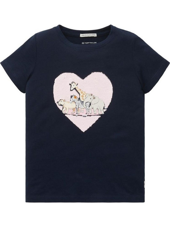 Tom Tailor Παιδικό T-Shirt Κοντομάνικο Navy Μπλε 1036089-10668
