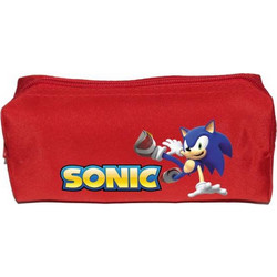 Takeposition Pole Sonic Running Away Κασετίνα Βαρελάκι Κόκκινη 977-1184B-05