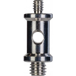 Quadralite Light Stand Adapter 3/8 inch to 1/4 inch Male to Male Screw L style