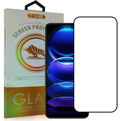 Tmax Premium 3D Full Glue Tempered Glass (Xiaomi Redmi Note 12 5G / Poco X5) Black