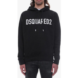 Dsquared2 Ανδρικό Φούτερ με Κουκούλα Μαύρο S74GU0664S25538-900