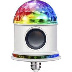 Φωτορυθμικό με ηχείο Bluetooth - Λάμπα Ε27 - Star Magic Ball - 235987