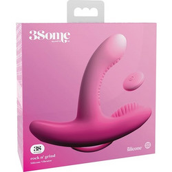 3Some Stimulator E6 Rock N Grind Δονητής G-Spot Ροζ