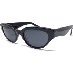 Oliver 95222S C1 Γυναικεία Γυαλιά Ηλίου Cat Eye Κοκάλινα Μαύρα με Μαύρο Polarized Φακό