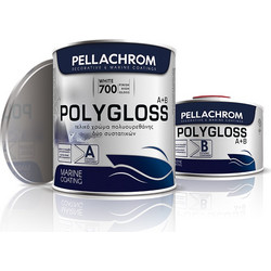 PELLACHROM POLYGLOSS ΛΕΥΚΟ GLOSS 10L τελικό χρώμα πολυουρεθάνης δύο συστατικών 700