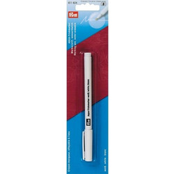 PRYM 611824 Μαρκαδόρος που σβήνει με νερό (Λευκός)